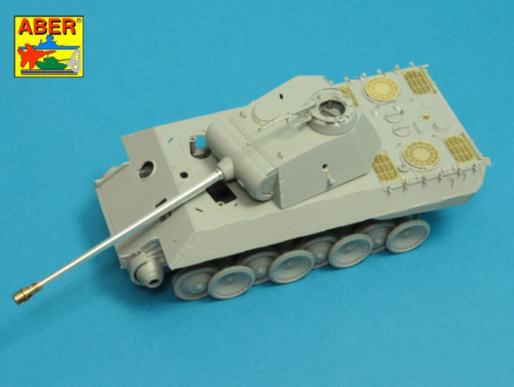 7,5 cm barrel with muzzle brake for Panther Ausf.A