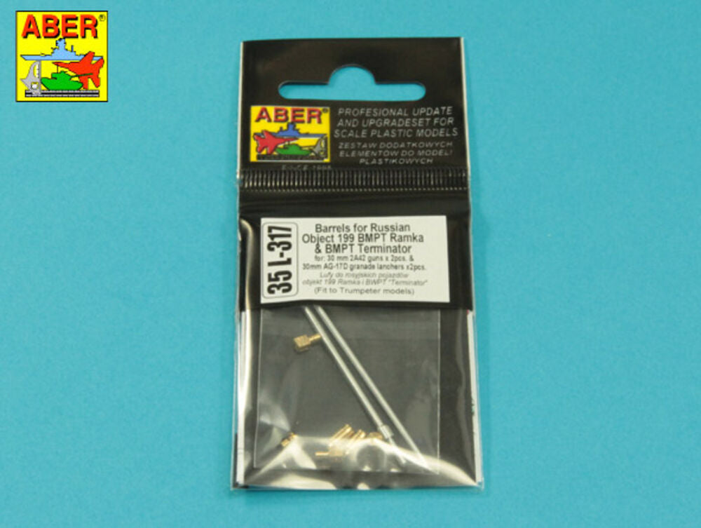 Set of barrels for BMPT Object 199 ���Ramka��� &Terminator 2 x 2A45 mm, 2 x AGS-17 30 mm