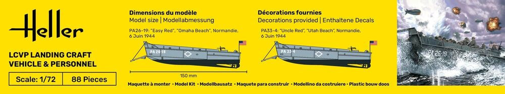 LCVP Landing Craft Vehicle & Personnel