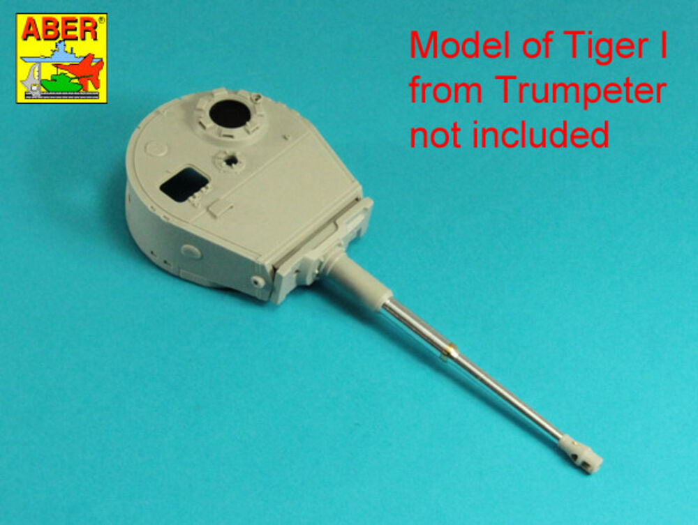 Tiger (, Ausf.E 88mm Barrel without muzzle brake