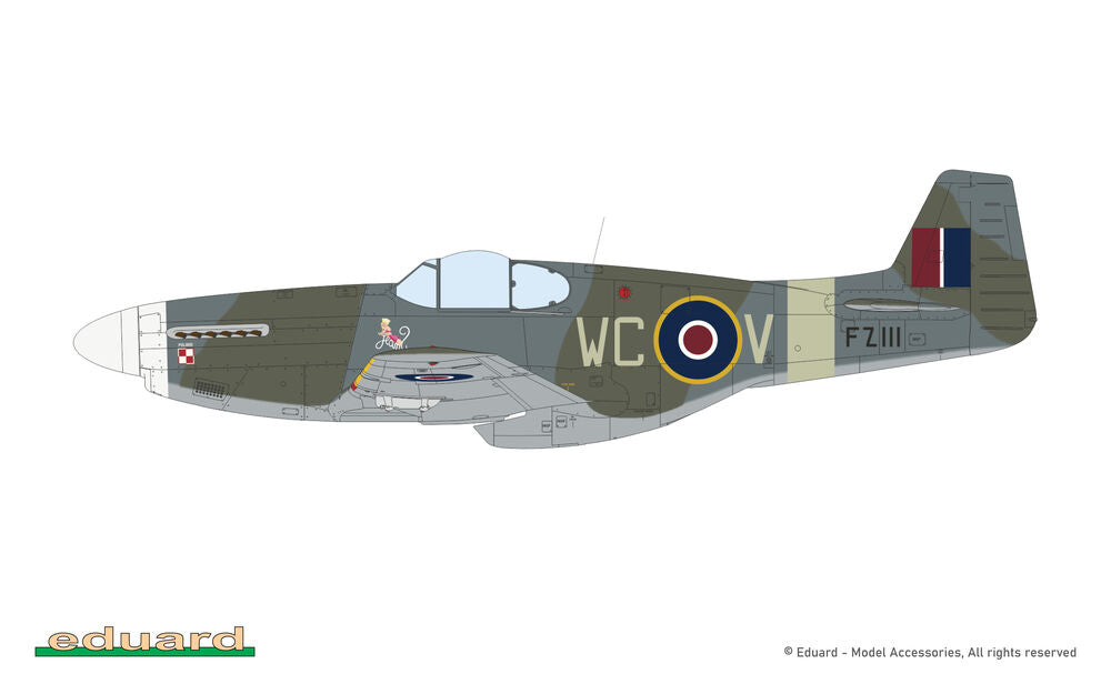 P-51B/C Mustang w/ dorsal fin EDUARD-PROFIPACK