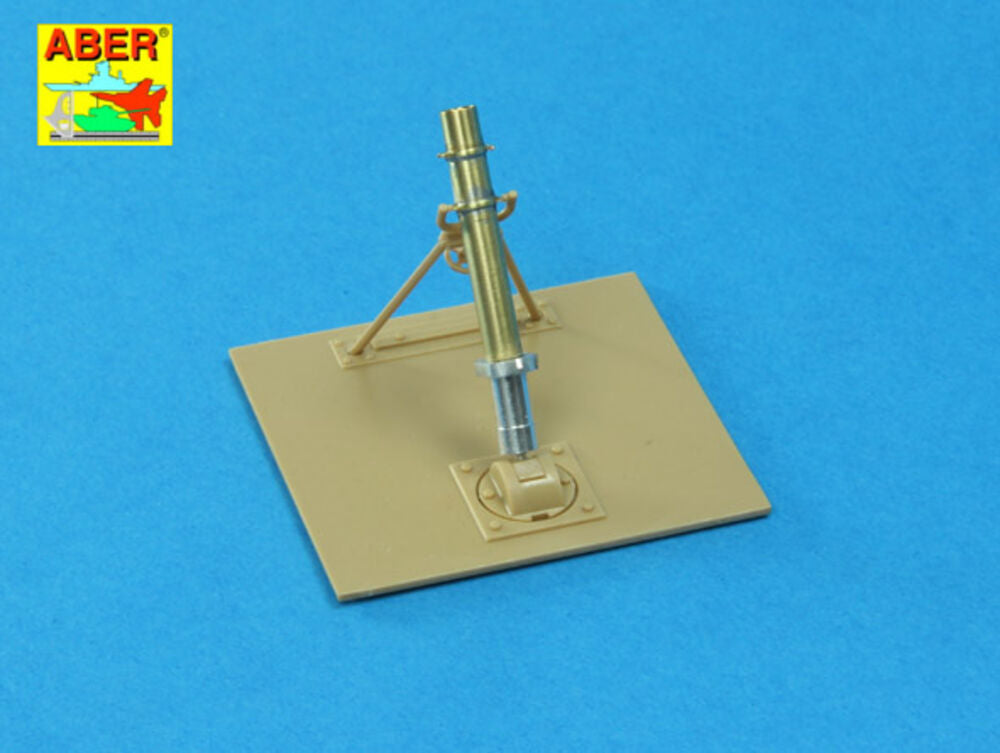 Stokes 4in mortar for Mk.IV Tadpole