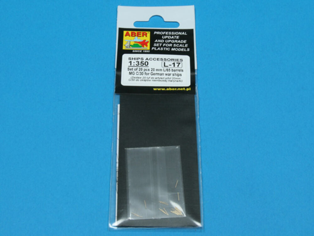 20 pcs 20 mm L/65 barrels MG C/30