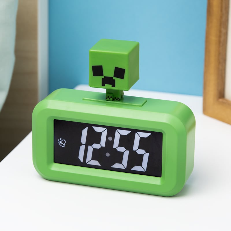 MINECRAFT - Creeper - Mini Figure Alarm Clock