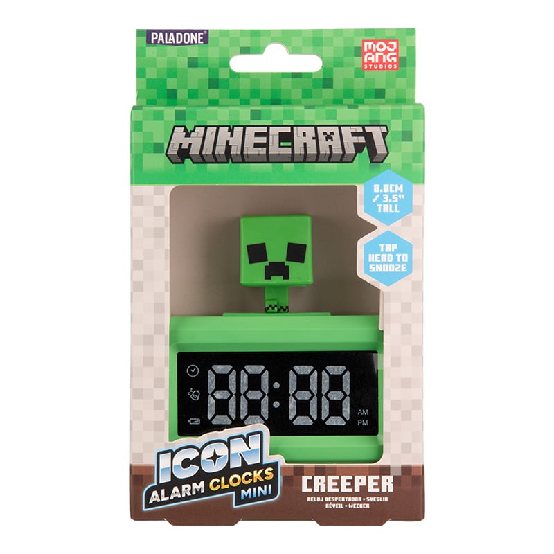 MINECRAFT - Creeper - Mini Figure Alarm Clock