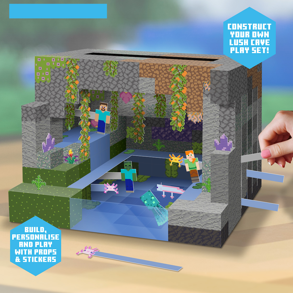 MINECRAFT- Construction Kit 3D Scene