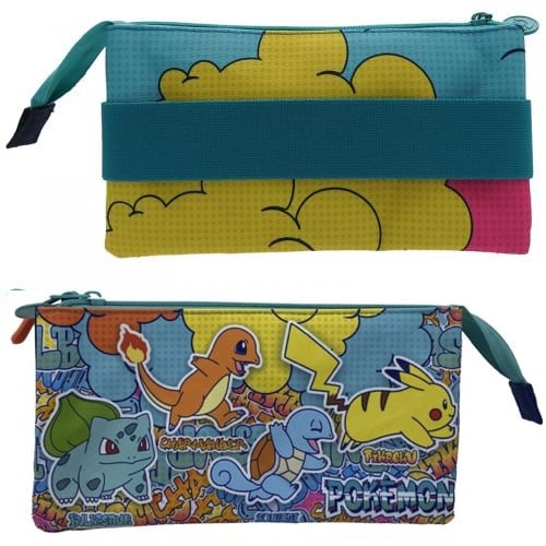 POKEMON - Urban Colors - Triple Pencil Case