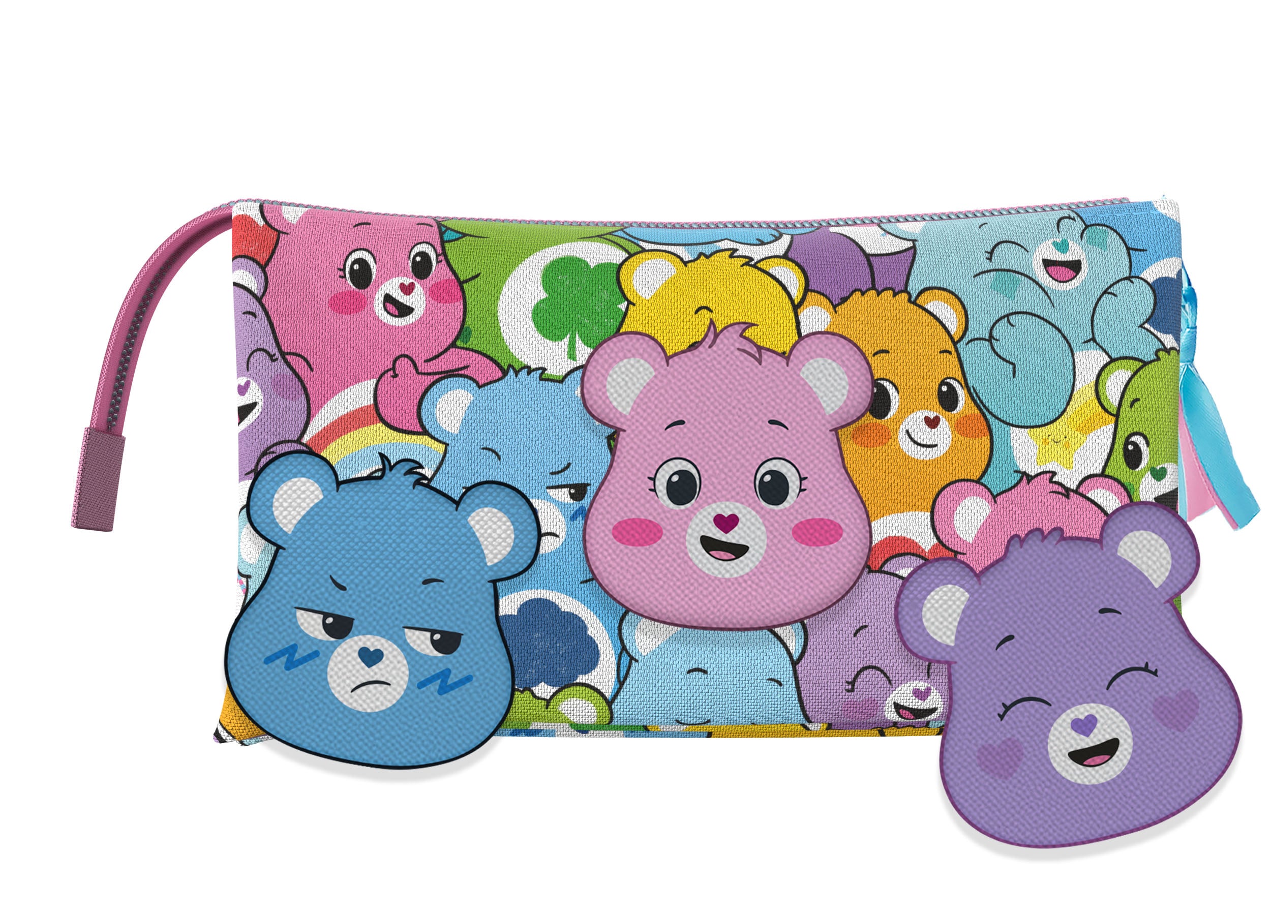 CARE BEAR - Friendship - Triple Pencil Case