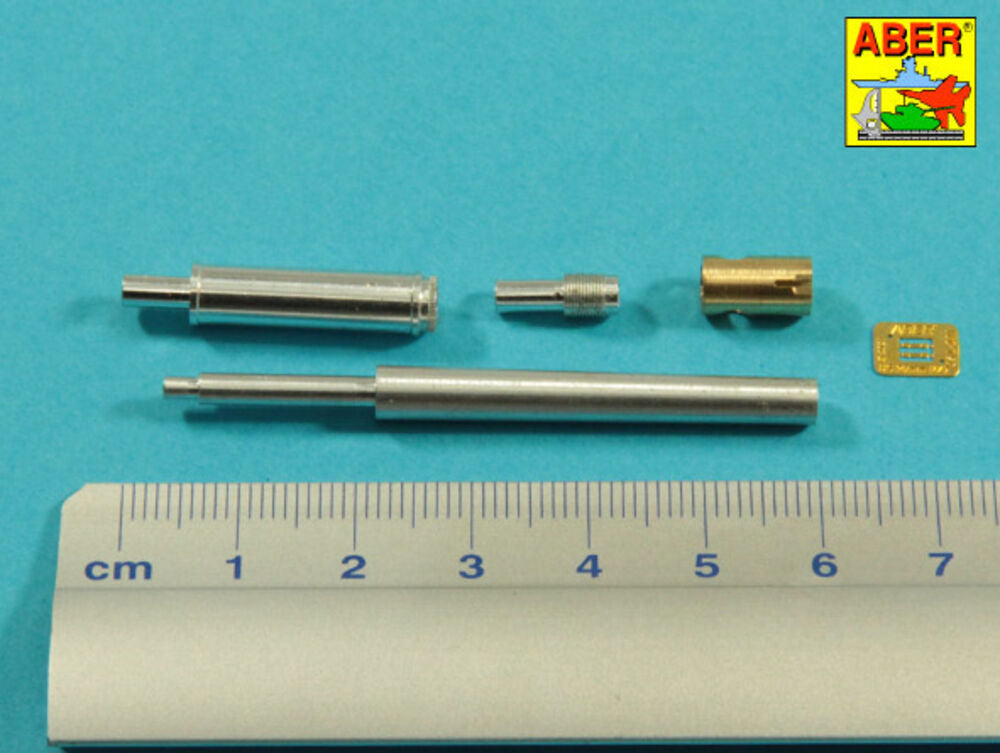 90 mm M-36 tank barrel cyrindrical Muzzle Brake with mantlet cover for U.S. M47 Patton