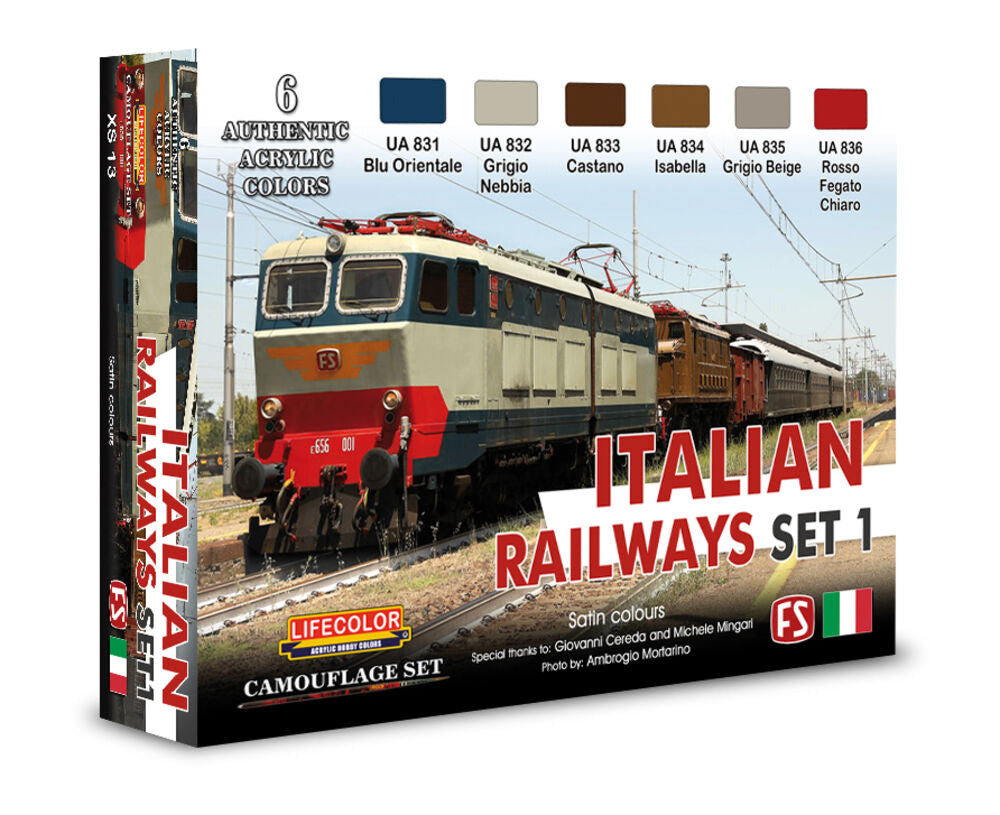 Italian Railways Set # 1 6 x 22 ml