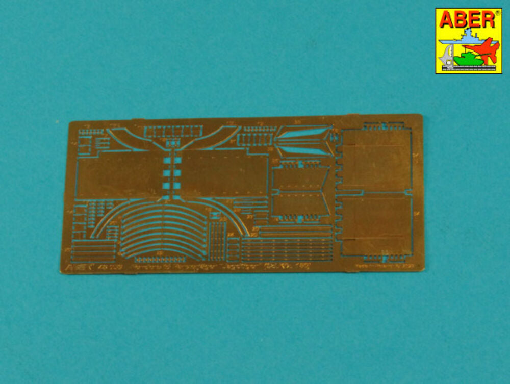 Jagdtiger ���Front & Rear Fenders -(Tamiya)