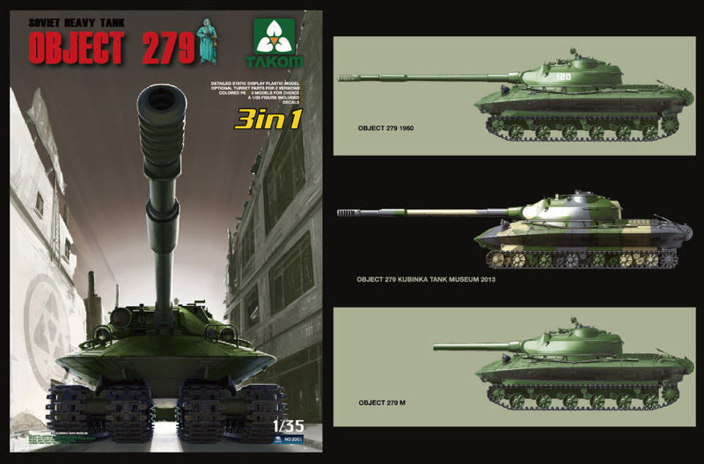 Soviet Heavy Tank Object 279 3in1