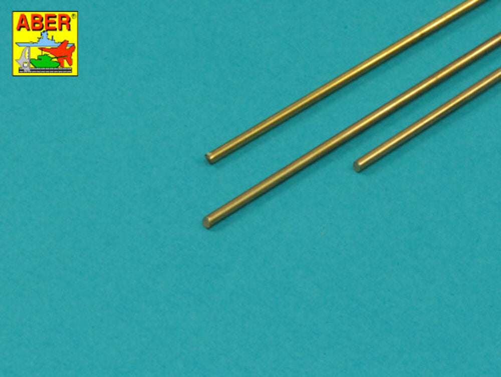 Brass round rods ? 1,5mm length 245mm x 3 pcs.