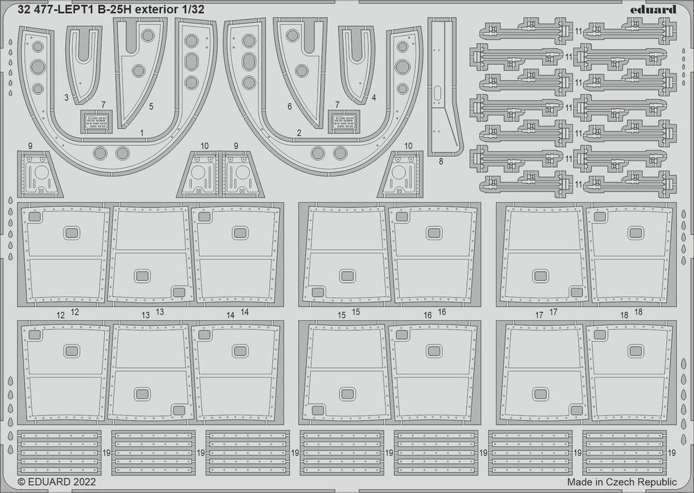 B-25H exterior for HKM