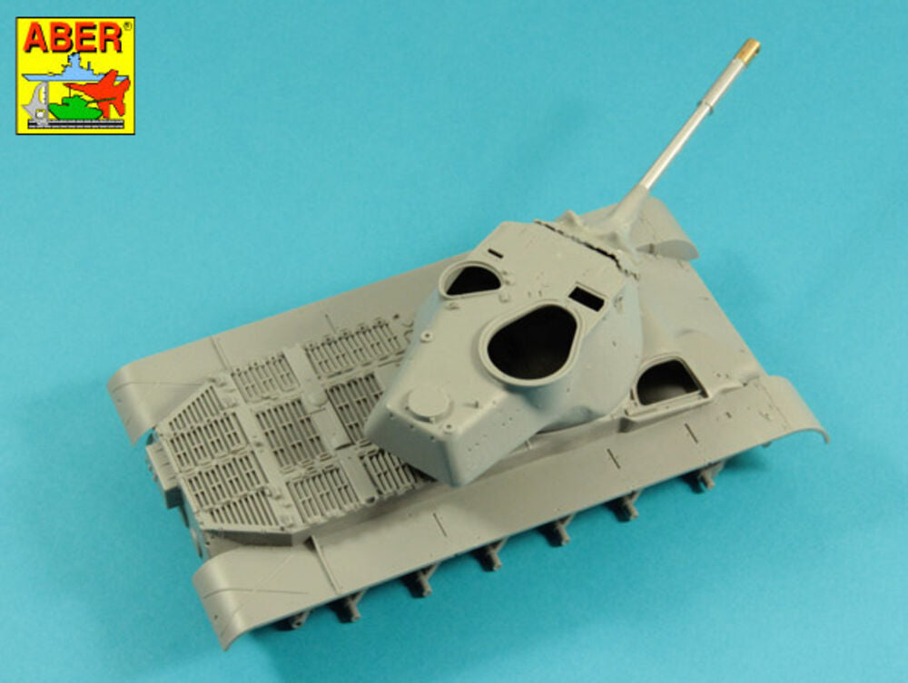 90 mm M-36 tank barrel cyrindrical Muzzle Brake with mantlet cover for U.S. M47 Patton