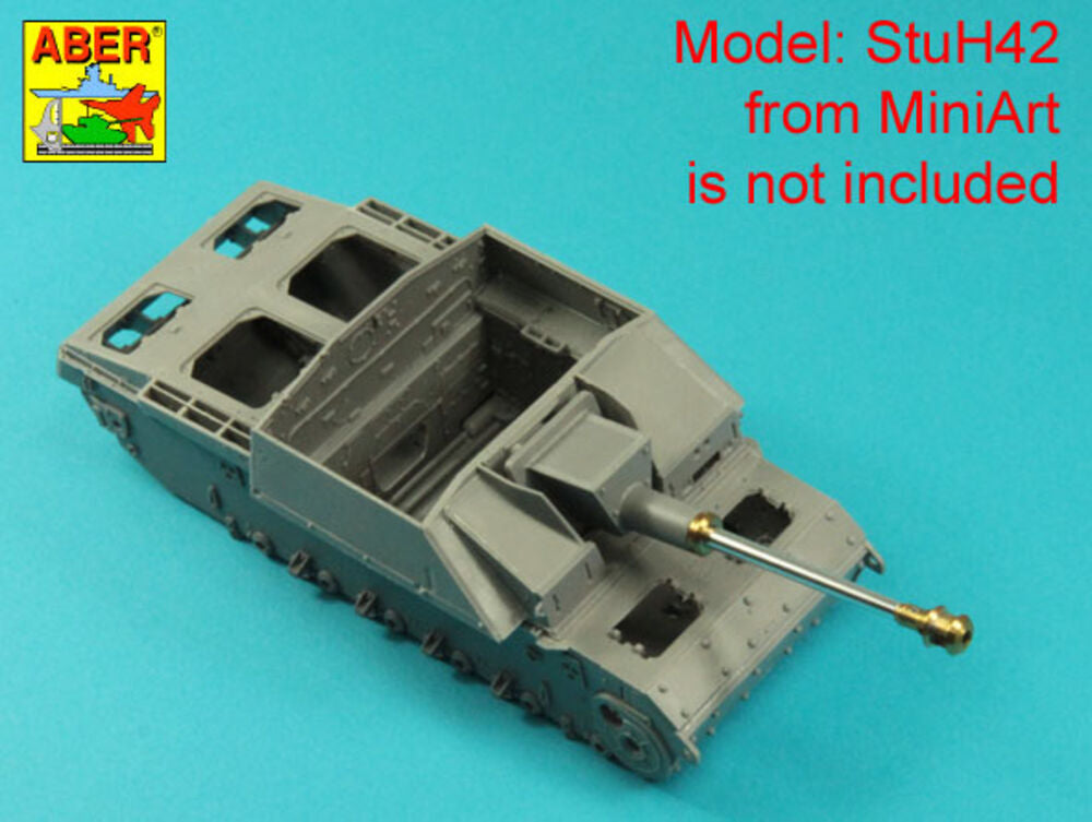 German StuK.40 L/48 7,5 cm Barrel with final muzzle brake for Stug.III, Ausf G final &Stug.IV late
