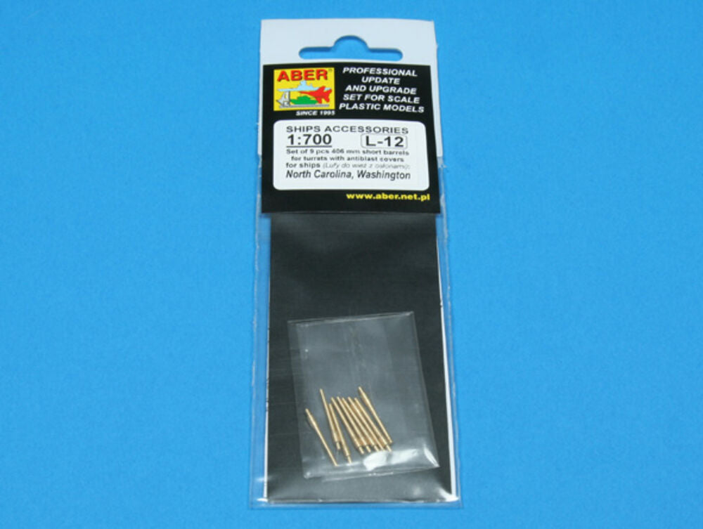 9 pcs 406 mm short barrels for North Carolina