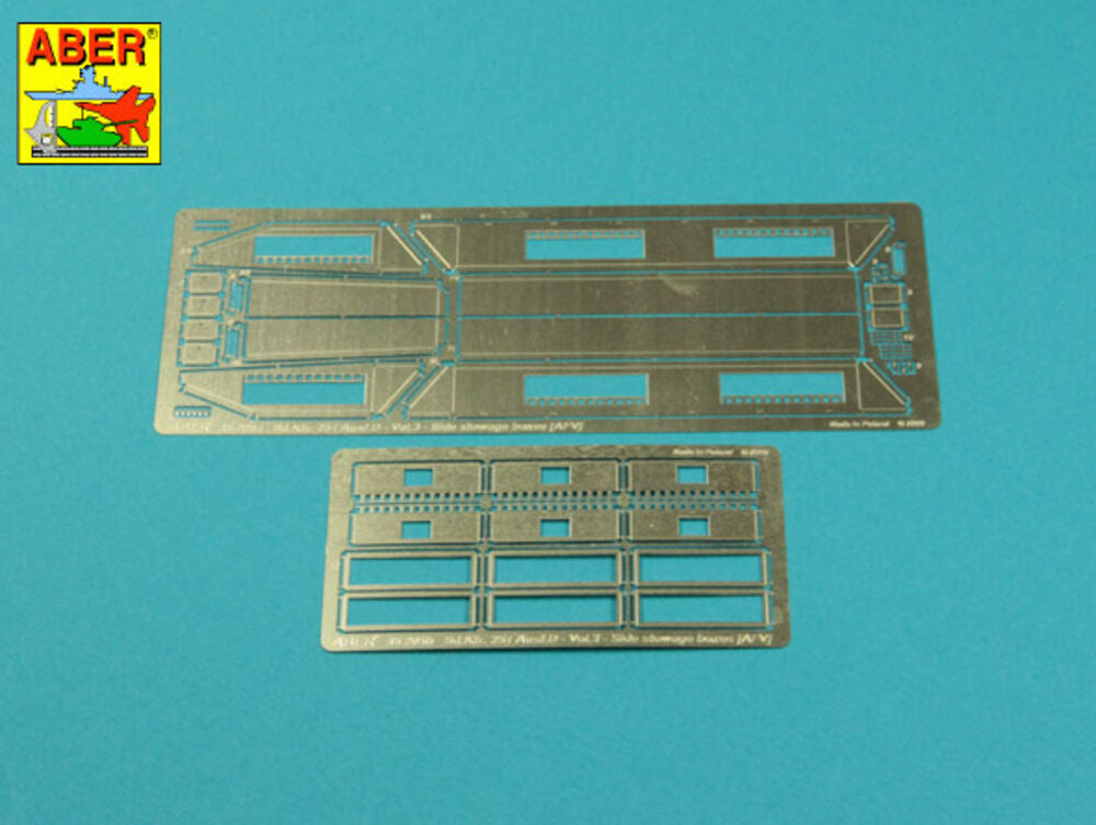 Sd.Kfz.251/1 Ausf D. Vol.3 Stowage bins (Fit to AFV model)