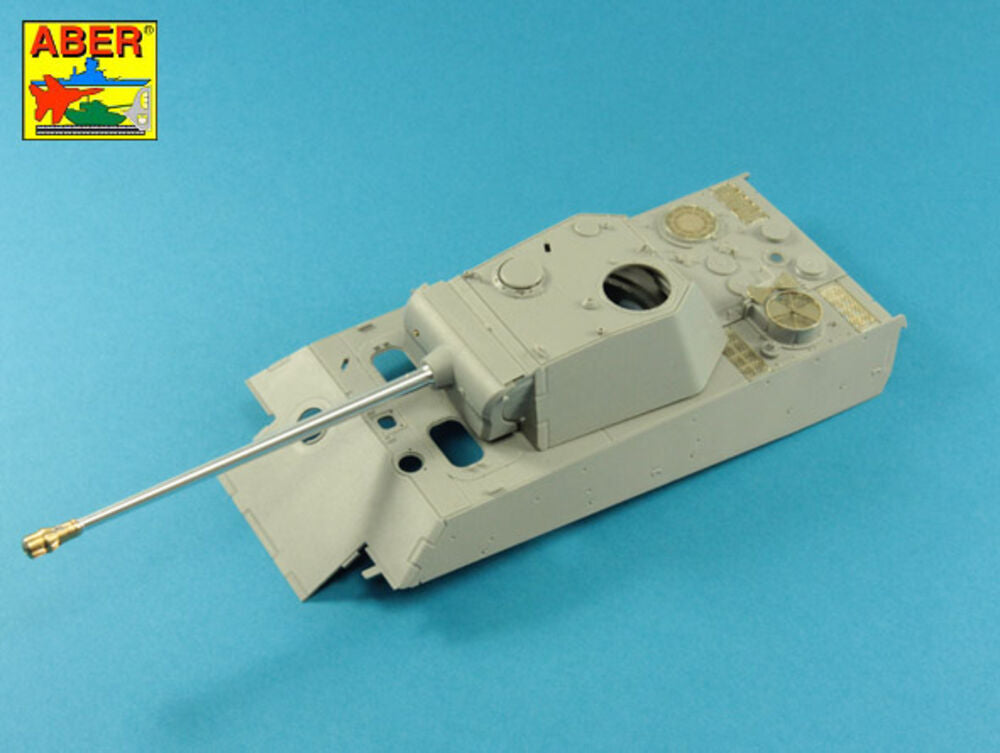 7,5 cm barrel with muzzle brake for Panther Ausf.G (Takom)