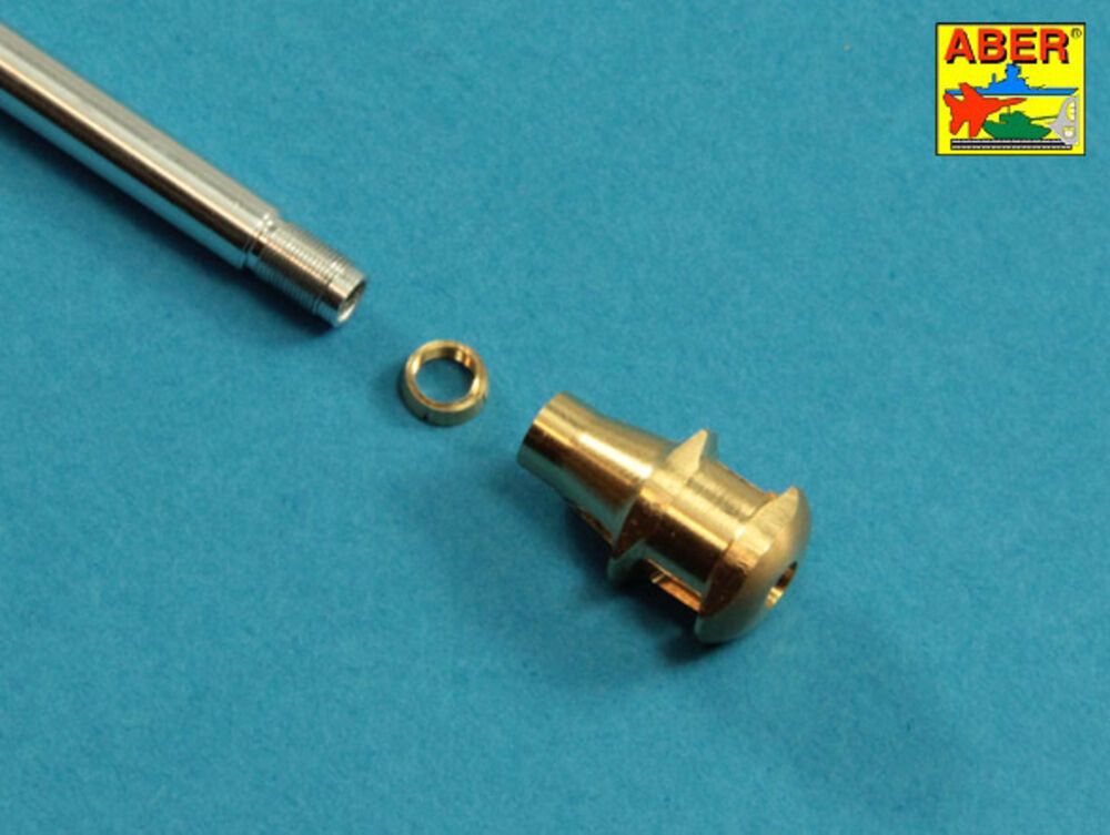 U.S 90 mm M3 barrel with muzzle brake for T26E3 , Pershing