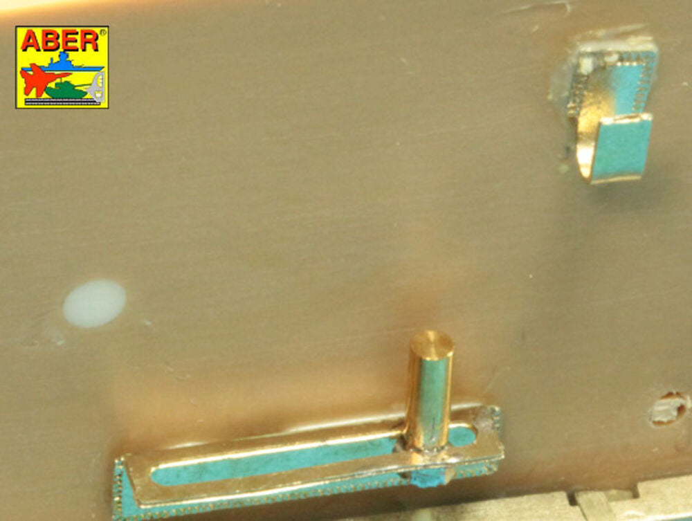 Clamps and Brackets for Tow & Track cables used on Tiger I & King Tiger