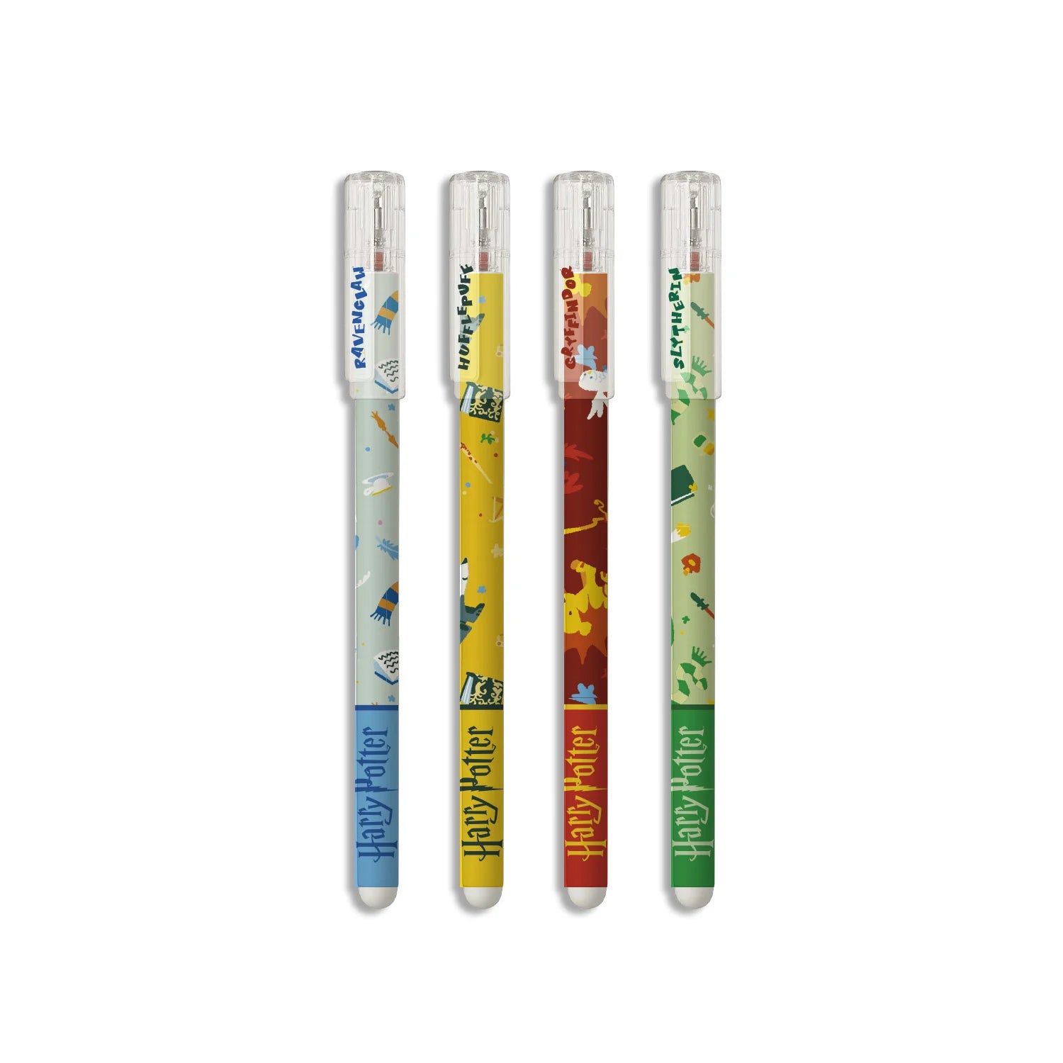 HARRY POTTER - Set of 4 Eraseable Pens