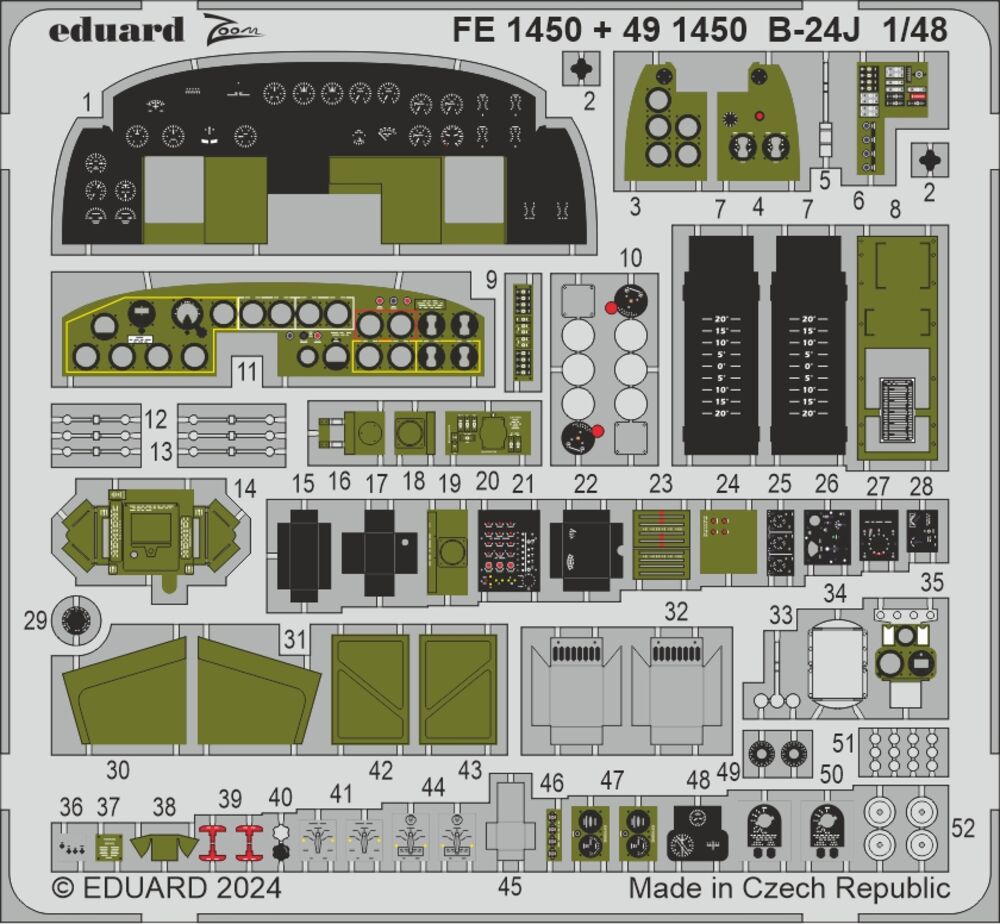 B-24J PART I HOBBY BOSS