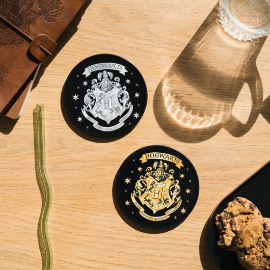 HARRY POTTER - Hogwarts - Set of 2 Coasters
