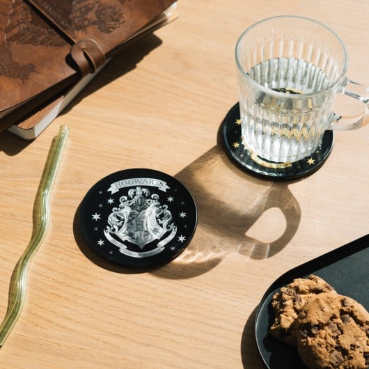 HARRY POTTER - Hogwarts - Set of 2 Coasters