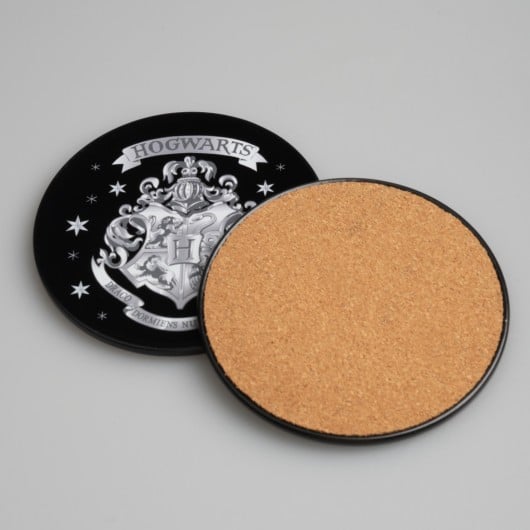 HARRY POTTER - Hogwarts - Set of 2 Coasters