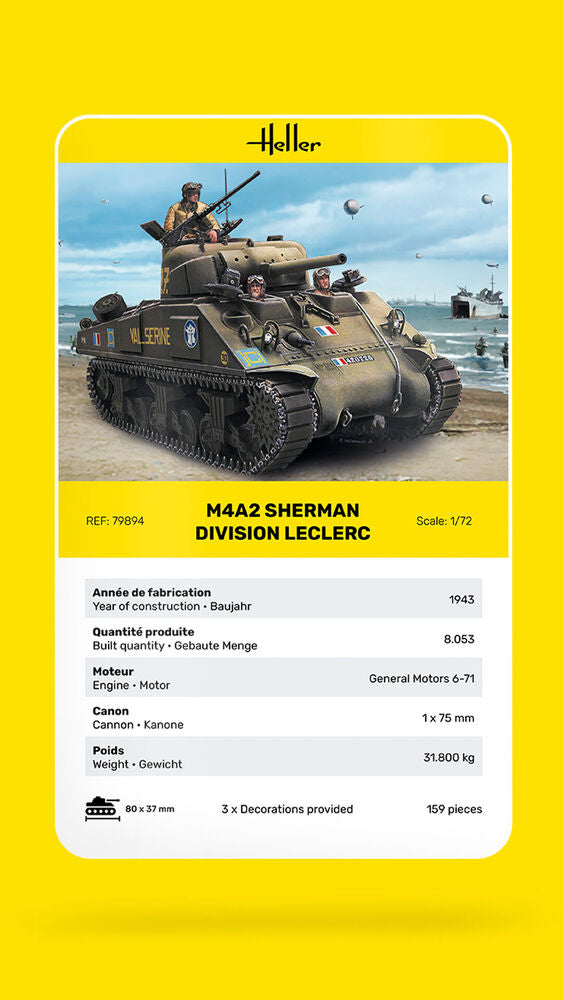 M4A2 Sherman Division Leclerc