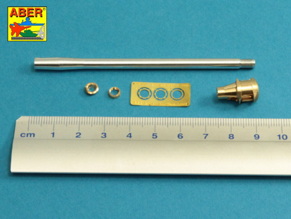 U.S 90 mm M3 barrel with muzzle brake for T26E3 , Pershing