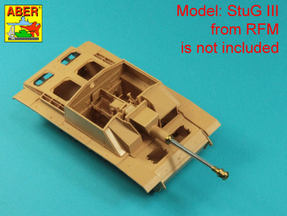 German StuK.40 L/48 7,5 cm Barrel with final muzzle brake for Stug.III, Ausf G final &Stug.IV late