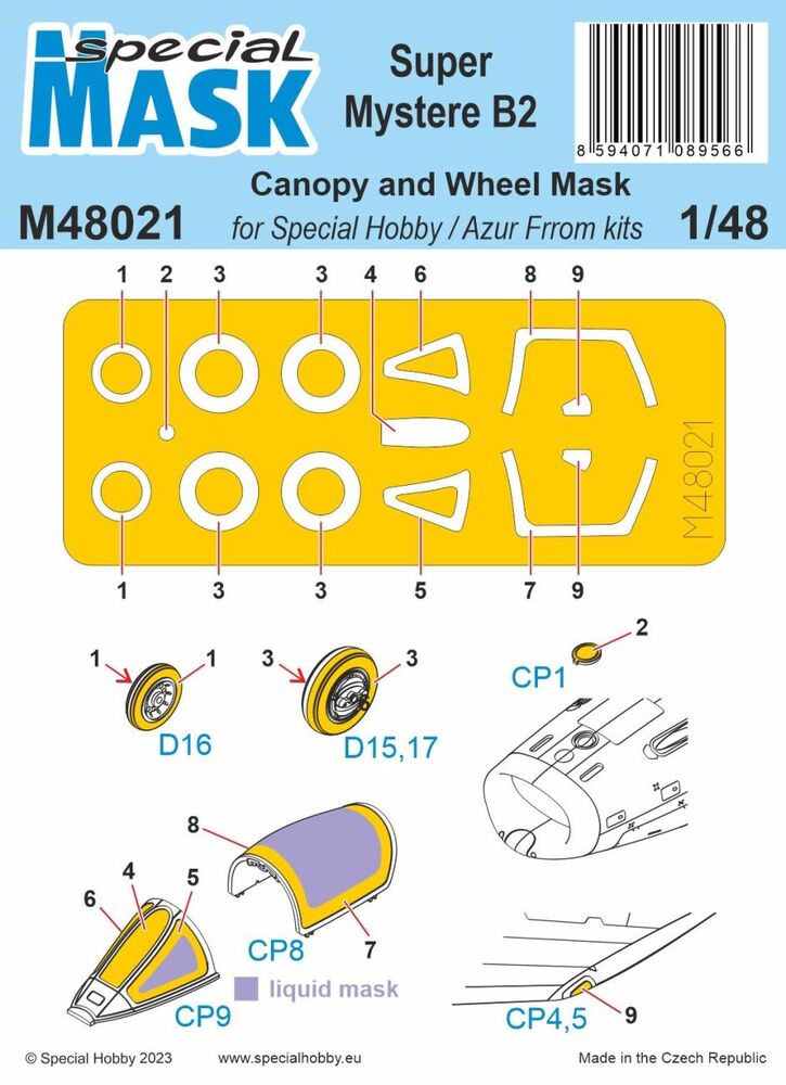Super Mystere SMB-2 MASK 1/48