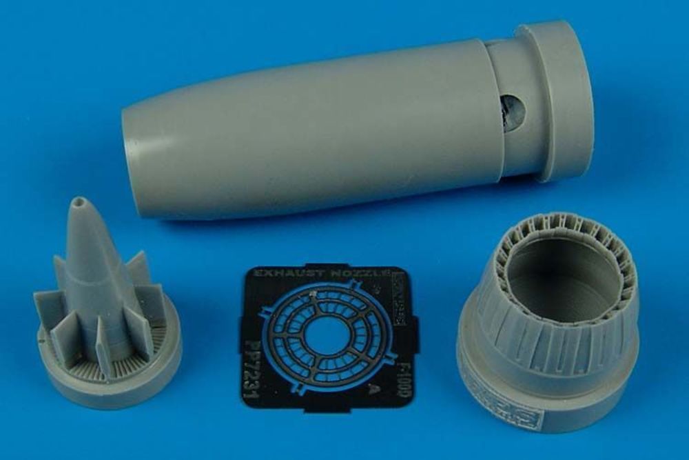 F-100D exhaust nozzle f��r Italeri Bausatz