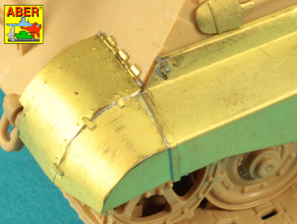 Jagdtiger ���Side Skirts -(Tamiya)