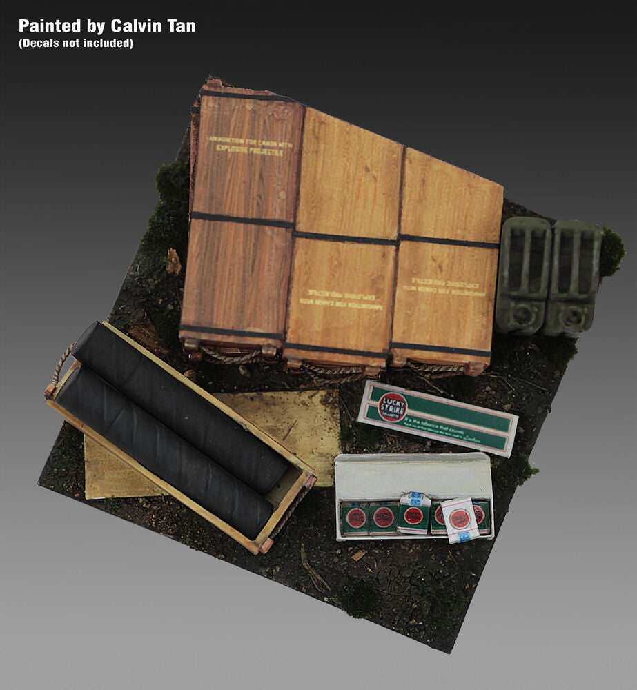 Base with 105 mm Ammo with Cases cm4x4