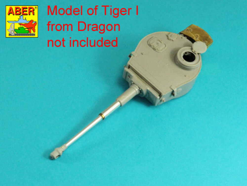 Tiger (, Ausf.E 88mm Barrel without muzzle brake