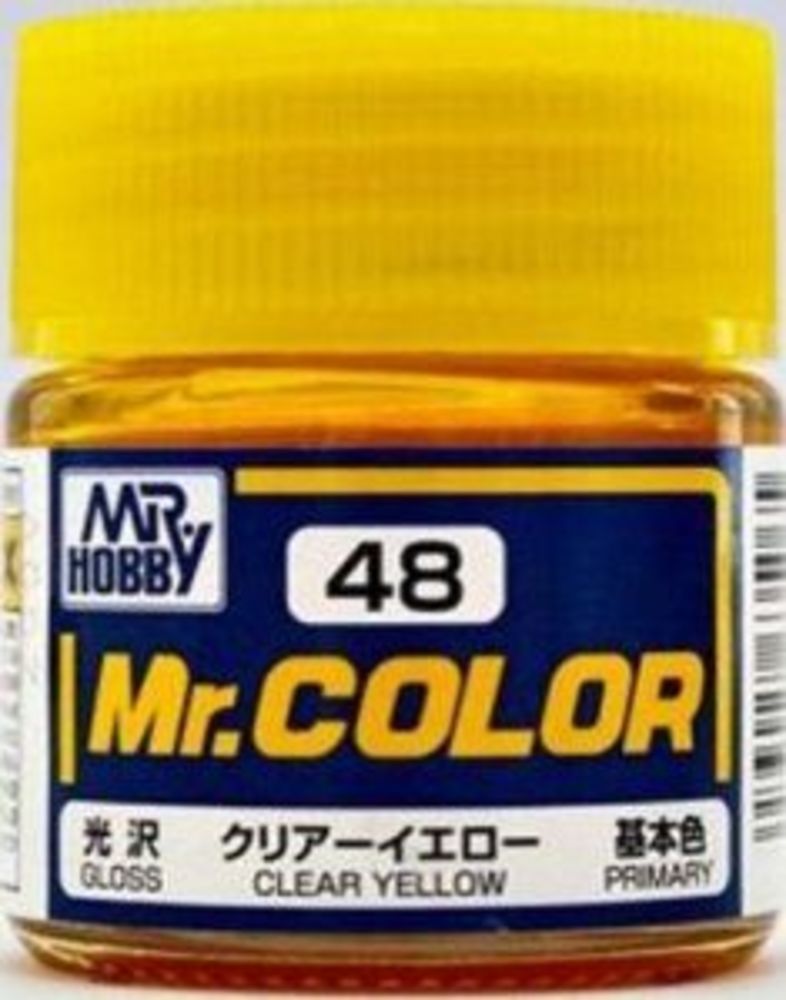 Mr Hobby -Gunze Mr. Color (10 ml) Clear Yellow