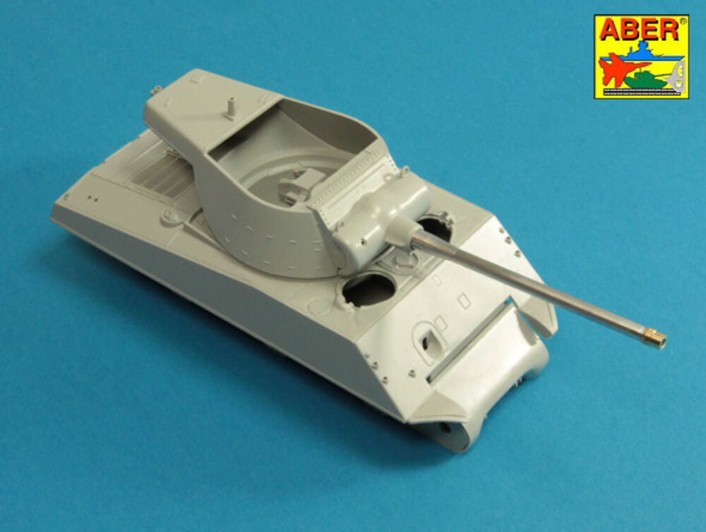 U.S 90 mm M3 barrel with thread protector for tank destroyer M36B1