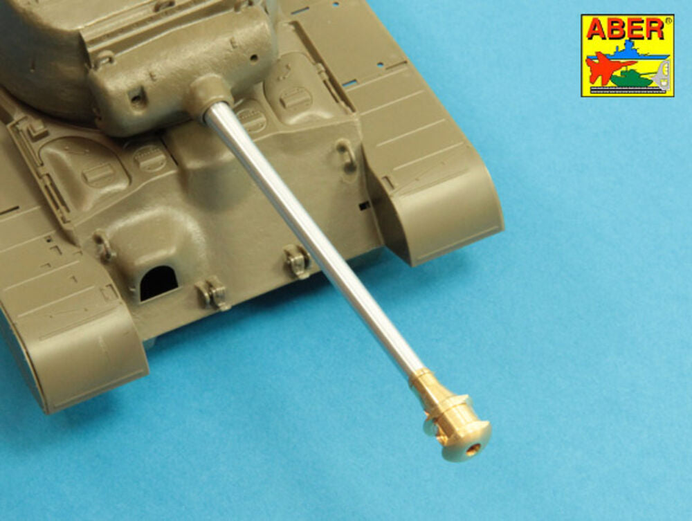 U.S 90 mm M3 barrel with muzzle brake for T26E3 , Pershing