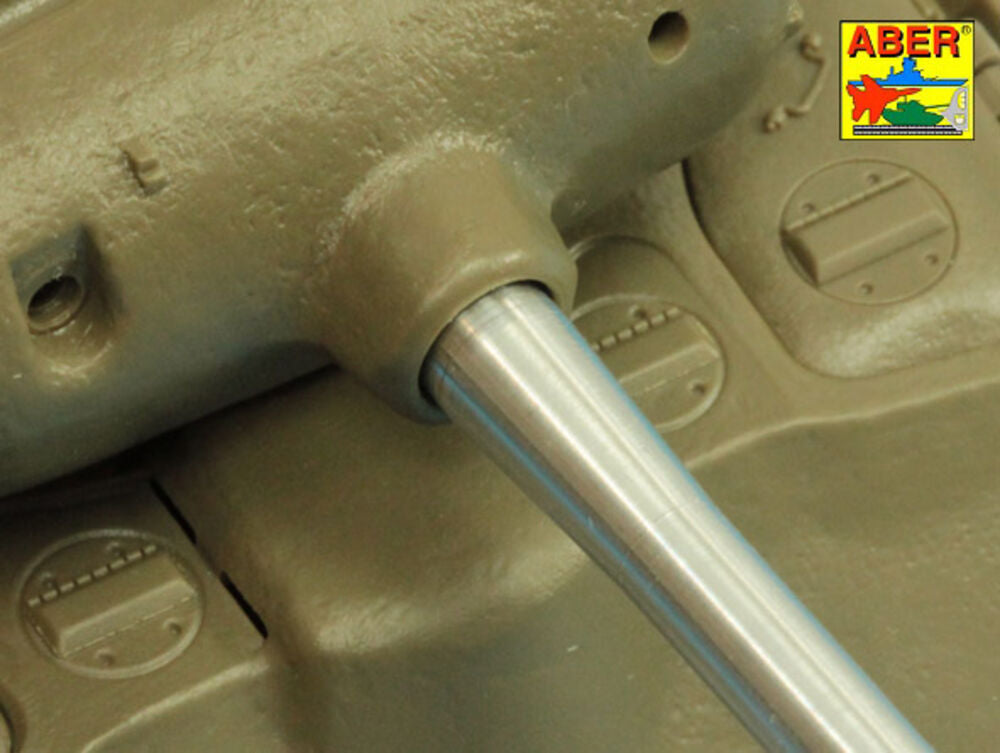 U.S 90 mm M3 barrel with muzzle brake for T26E3 , Pershing