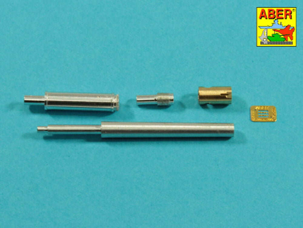 90 mm M-36 tank barrel cyrindrical Muzzle Brake with mantlet cover for U.S. M47 Patton