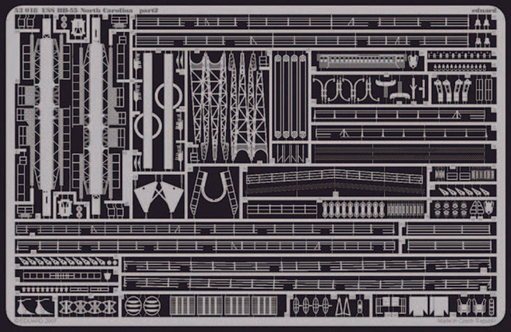 USS BB-55 North Carolina 1/350 f��r Trumpeter-Bausatz
