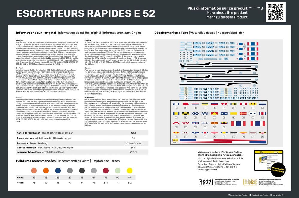 Escorteurs Rapides E 52
