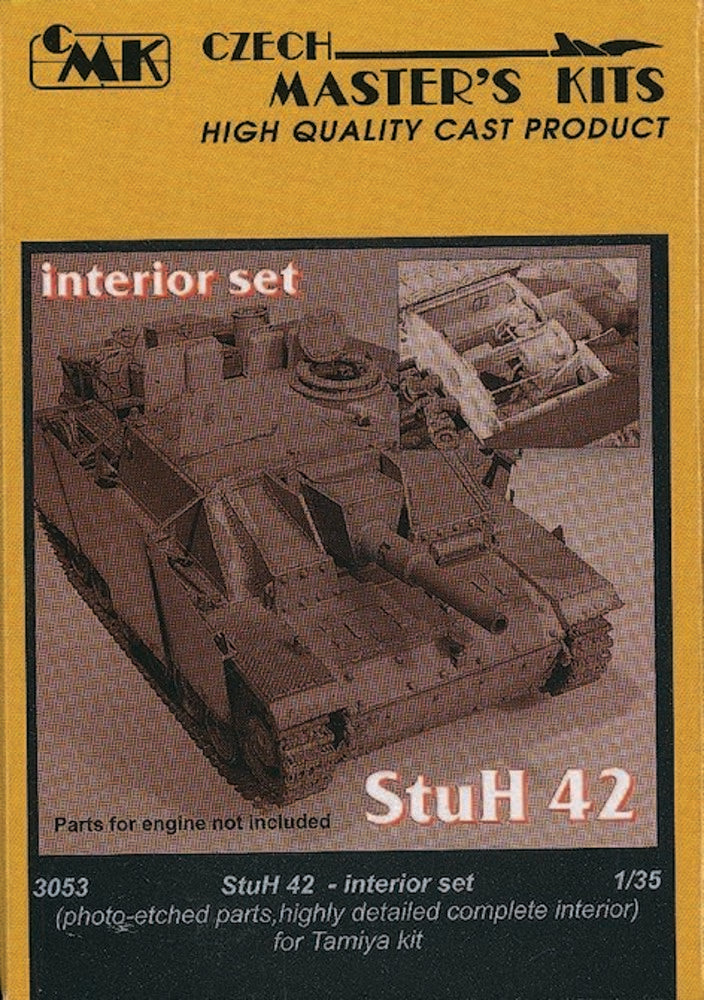 StuH 42 interior set f��r Tamiya-Bausatz