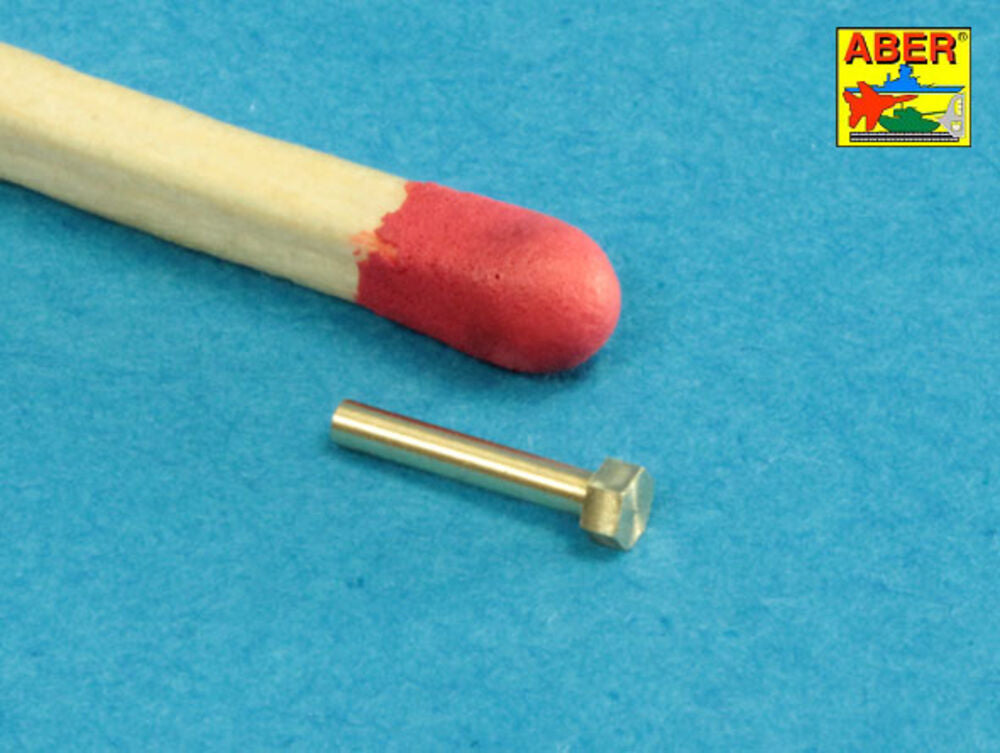 Turned imitation of Hexagonal bolts 1,6 x 6,0 mm x 25 pcs.