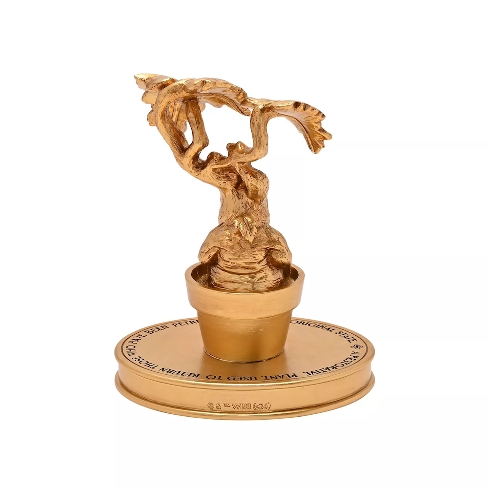 HARRY POTTER - Mandrake - Gold Figure 18cm
