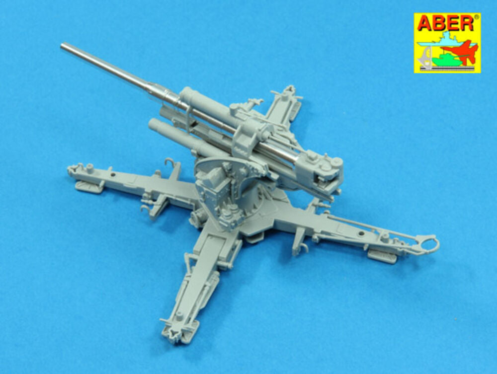 German 88mm L/56 two-piece barrel