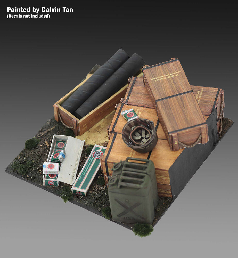 Base with 105 mm Ammo with Cases cm4x4